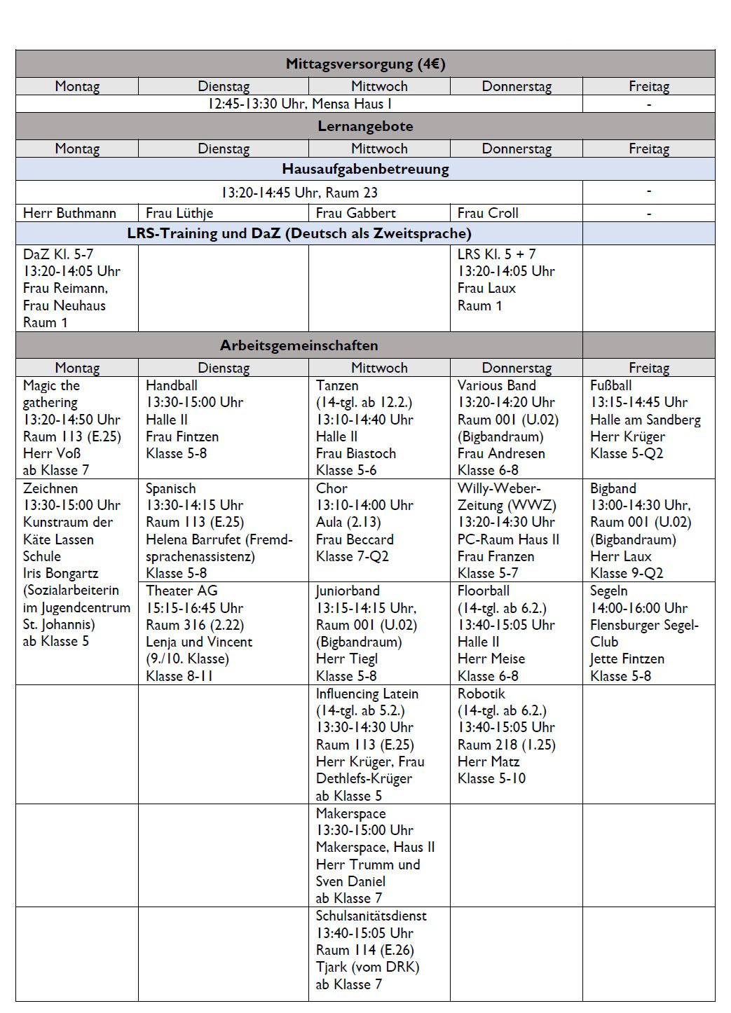 Angebote OGATA Angebote OGATA