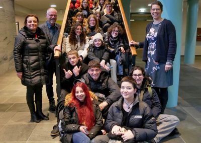 Erasmus + Die Italiener sind da