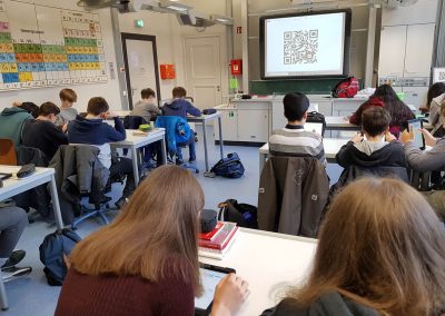 QR Codes steuern den Unterricht