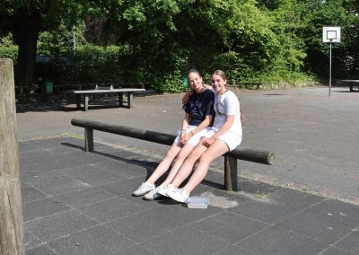 Pausenhof Haus 2 der Goethe-Schule