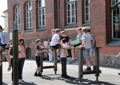 Pausenhof Haus 2 der Goethe-Schule