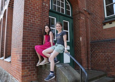 Pausenhof Haus 2 der Goethe-Schule