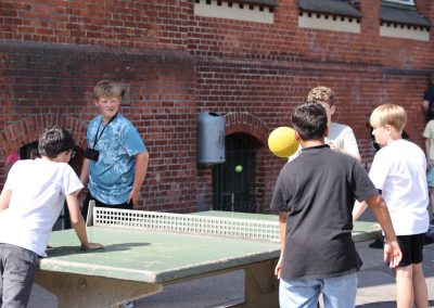 Pausenhof Haus 2 der Goethe-Schule