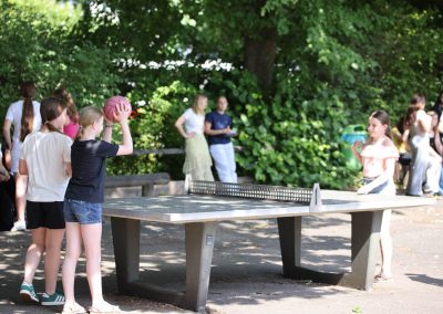 Pausenhof Haus 2 der Goethe-Schule