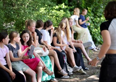 Pausenhof Haus 2 der Goethe-Schule