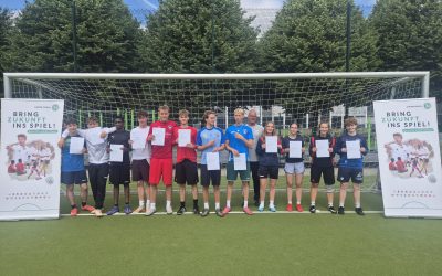 15 DFB-Juniorcoaches sind es geworden – großes Kino!