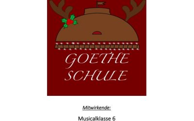 Einladung zum Weihnachtskonzert der Goethe-Schule