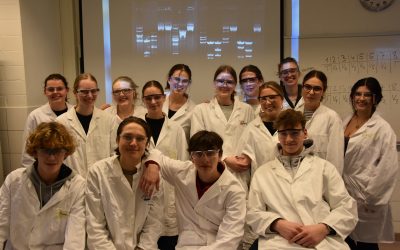 Goethe-Schüler*innen erstellen genetische Fingerabdrücke in Laboren der Hochschule Flensburg