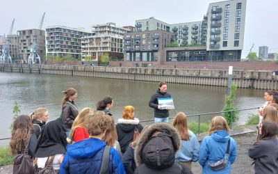 Goethegraphen: Der 11. Jahrgang auf geographischer Erkundungstour in der HafenCity