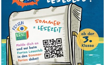 Sommerzeit = Lesezeit: Sei dabei im Ferien Leseclub der Stadtbibliothek Flensburg!