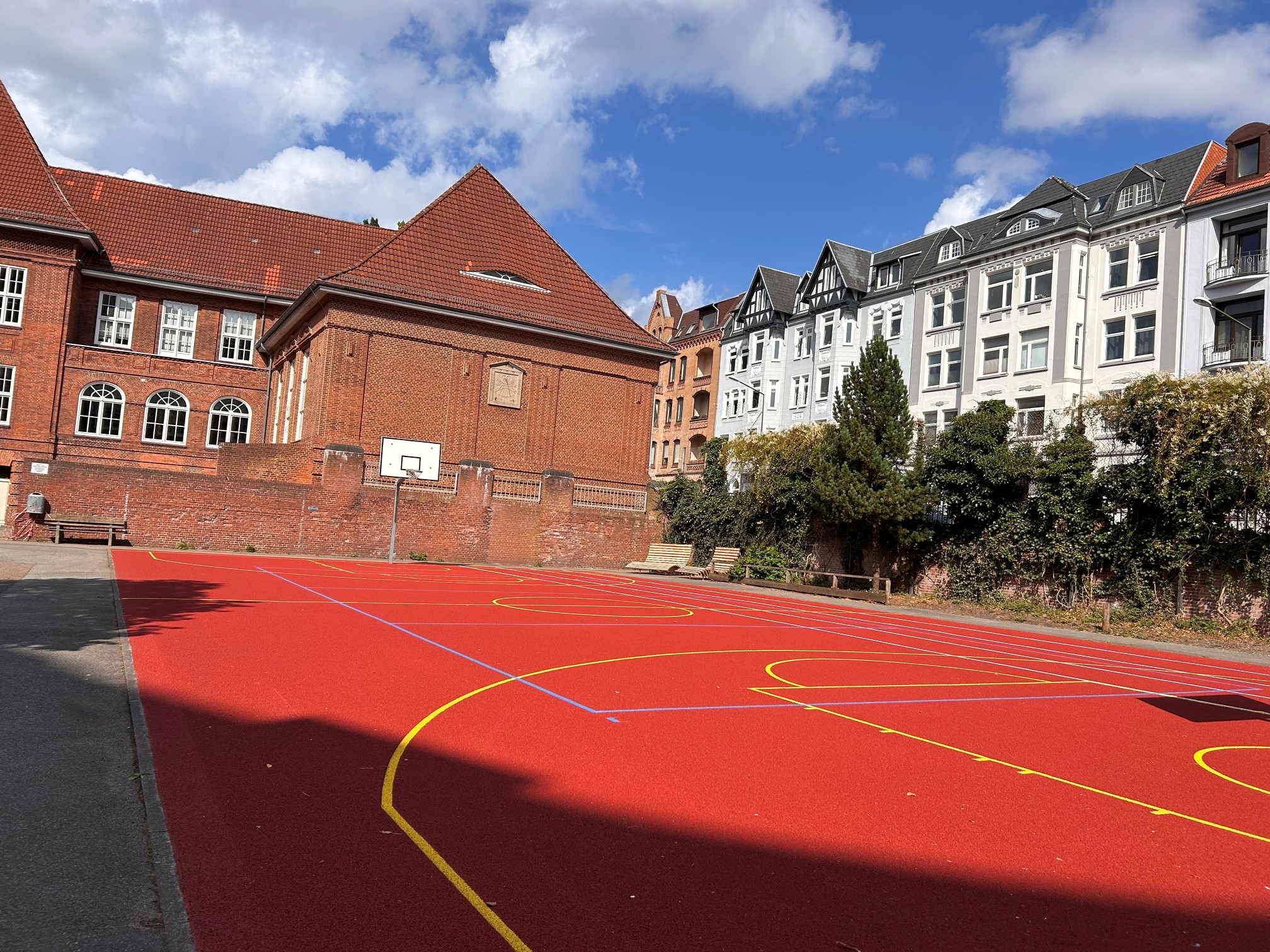 Unser Sportplatz sieht wieder super aus!