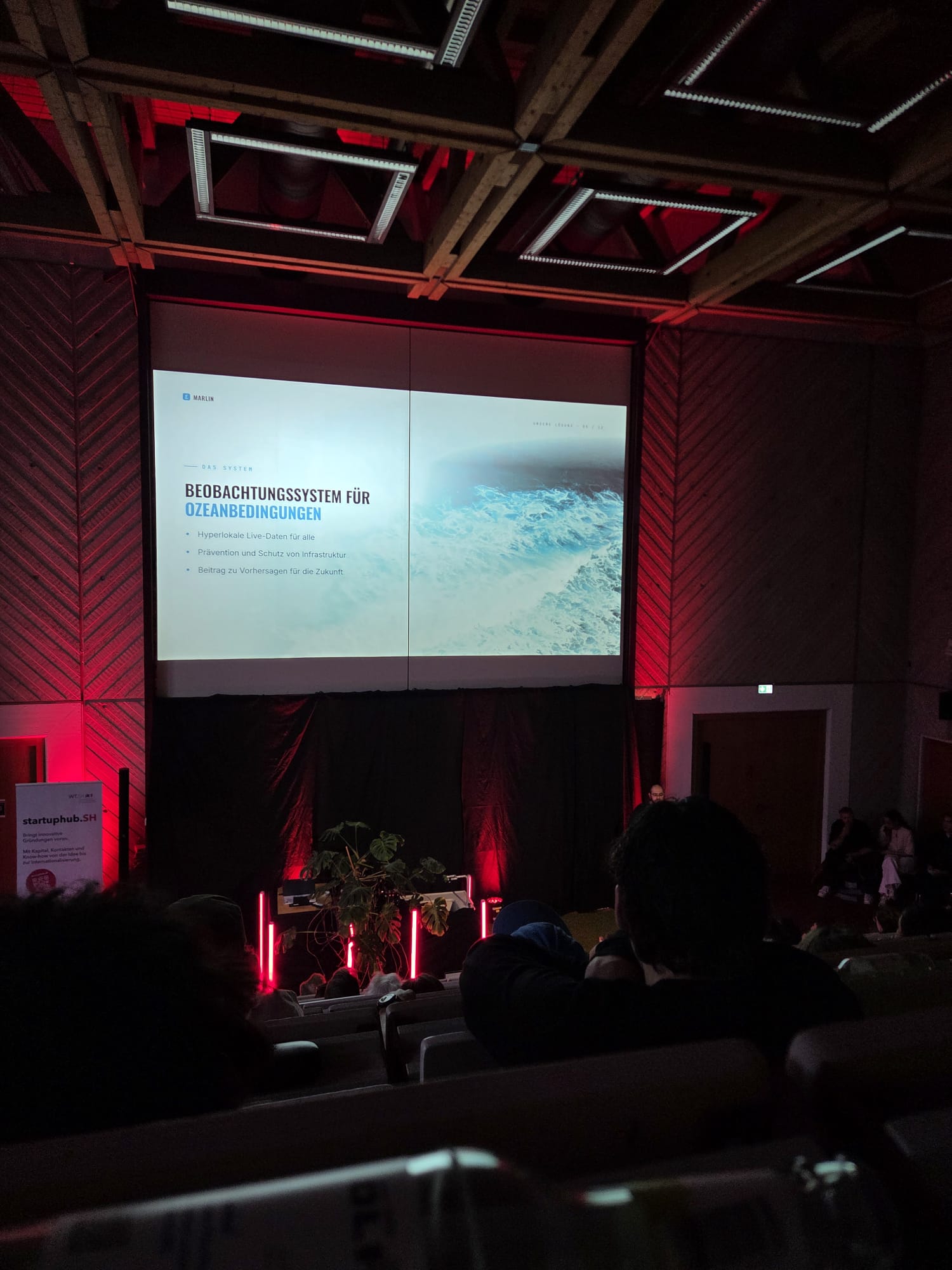 Geographie-Profile 12 besuchen Pitch-Event an der Hochschule Flensburg