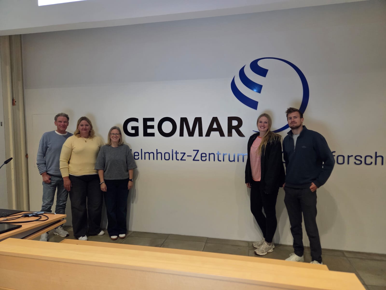 Der 11. Jahrgang zu Besuch im Geomar in Kiel